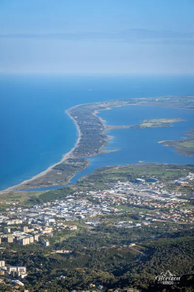 Méditerranée et étang de Biguglia Méditerranée et étang de Biguglia