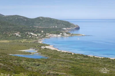Barcaggio et la plage de Cala