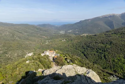 Ancien couvent Saint Nicolas et vallée de Luri