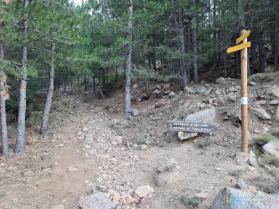 Début du sentier après quelques kilomètres de piste Bocca Minuta – photo 3