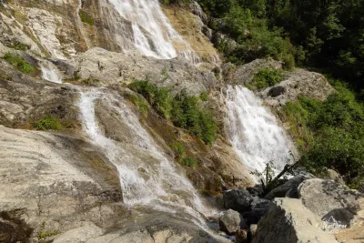 Cascade du voile de la mariée