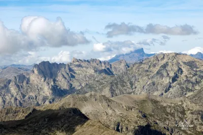 La Paglia Orba depuis le sommet du Monte d'Oro