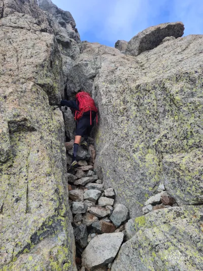 Passages délicats à l'approche du sommet