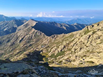 Début d'ascension vers le Monte Rotondo Début d'ascension vers le Monte Rotondo
