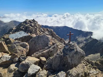 Croix sommitale du Monte Rotondo Croix sommitale du Monte Rotondo