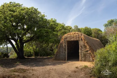 Reconstitution d'une ancienne cabane de berger