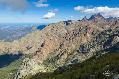La Paglia Orba et Capu Tafunato depuis le sommet de Capu a Cuccula Paglia Orba et Capu Tafunato depuis le sommet de Capu a Cuccula