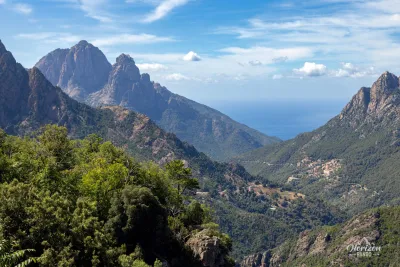 Capu d'Orto depuis la route entre Évisa et Porto Capu d'Orto – photo 1