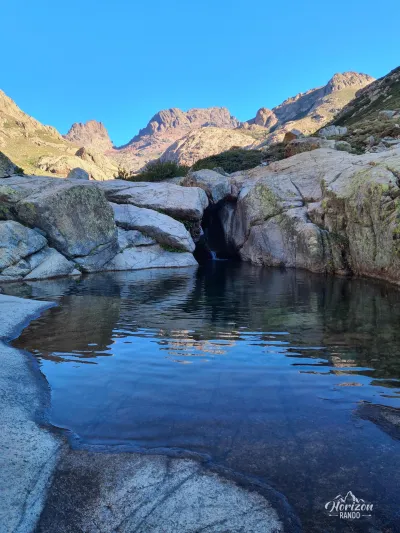 Piscines naturelles alimentées par le Golo Piscines naturelles alimentées par le Golo