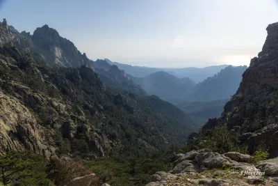Vue à l'est