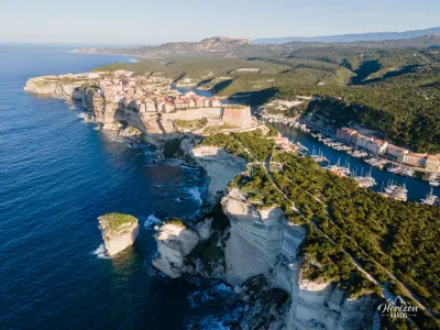 Bonifacio (vue drone) Bonifacio (vue drone)