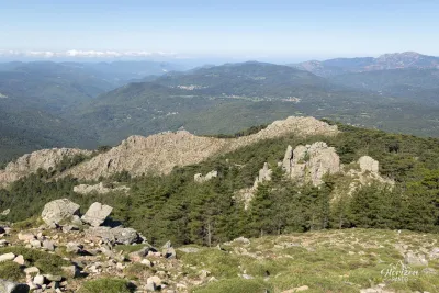Vue depuis le monte Calva Vue depuis le monte Calva