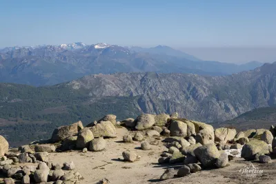 Arrivée au Monte Incudine Arrivée au Monte Incudine