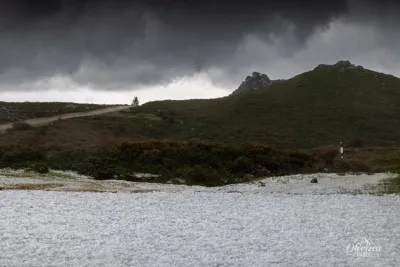 Plateau du Cuscione après une pluie de grelons