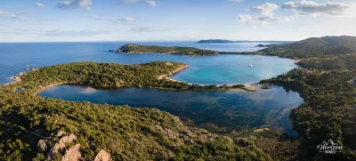 Rondinara Bay (drone shot)