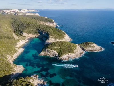 Ilôts de Fazzio (vue drone)