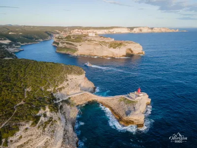 Phare de la Madonnetta et Bonifacio