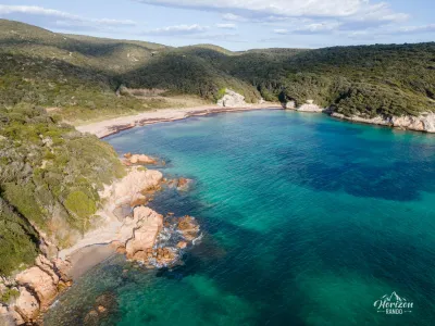 Plage de Paraguan (vue drone)