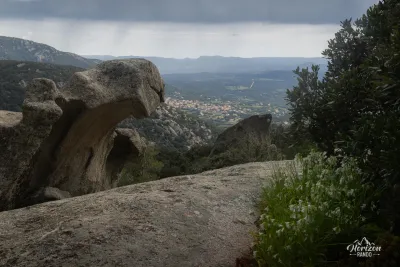 Vue depuis l'oriu Grussetu