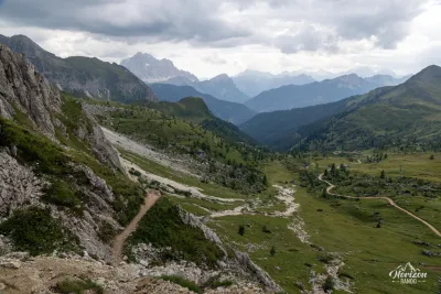 Monte Nuvolau depuis le Passo Giau – photo 8