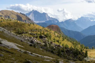 Monte Nuvolau depuis le Passo Giau – photo 3
