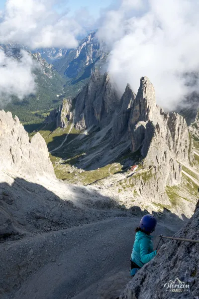 Via ferrata Merlone - du Lago d'Antorno à la Cima Cadin – photo 10