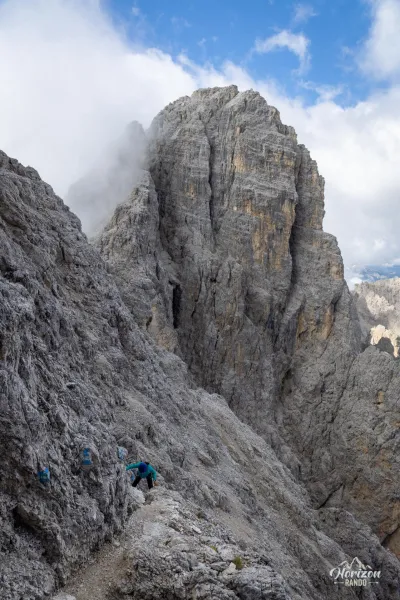 Via ferrata Merlone - du Lago d'Antorno à la Cima Cadin – photo 11