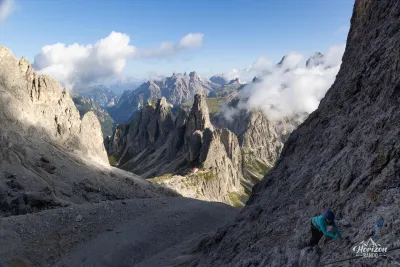 Via ferrata Merlone - du Lago d'Antorno à la Cima Cadin – photo 7