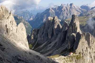 Via ferrata Merlone - du Lago d'Antorno à la Cima Cadin – photo 8