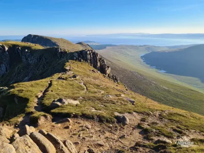 Vue au sud-ouest depuis Beinn Tarsuinn Beinn Tarsuinn – photo 15