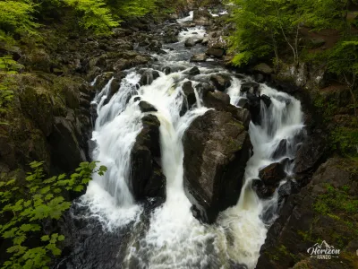 Chutes d'eau de la rivière Braan Chutes d'eau de la rivière Braan