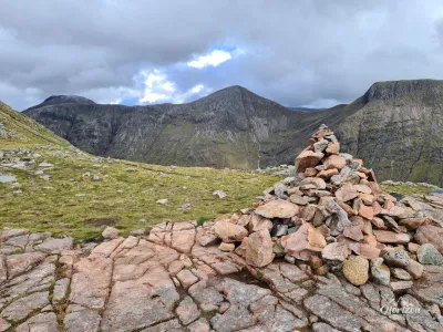 Cairn au col Cairn au col