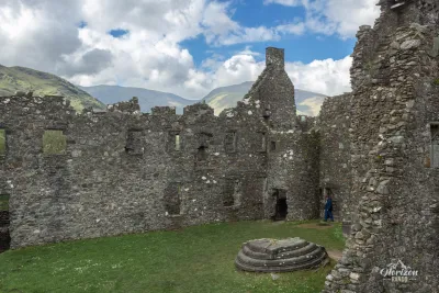 Intérieur du Château de Kilchurn Intérieur du Château de Kilchurn