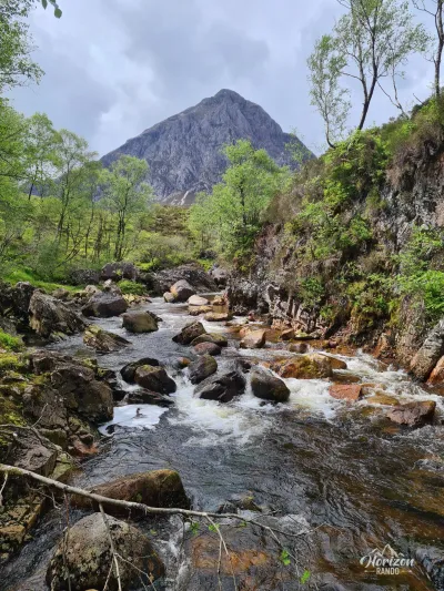Rivière Coupall et Buachaille Etive Mor Rivière Coupall et Buachaille Etive Mor