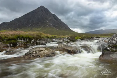 Rivière Coupall et Buachaille Etive Mor Rivière Coupall et Buachaille Etive Mor