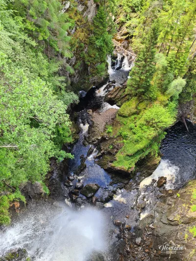 Plodda Falls depuis la plateforme Plodda Falls