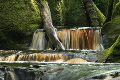 Cascades de Devil's pulpit Cascades de Devil's pulpit