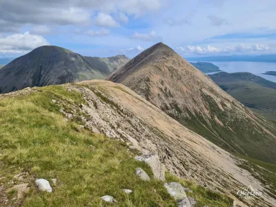 Beinn Dearg Mhor depuis Beinn Dearg