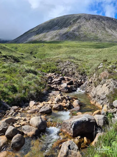 Ruisseau à l'arrivée Ruisseau à l'arrivée