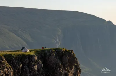 Bivouac au sommet de Bioda Buidhe Bivouac au sommet de Bioda Buidhe