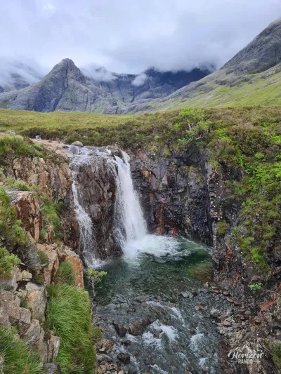 Chutes des Fairy pools Fairy pools