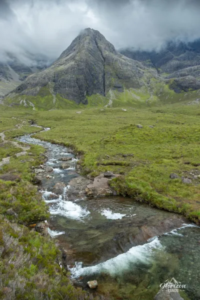 Fairy pools et Sgurr An Fheadain Fairy pools et Sgurr An Fheadain