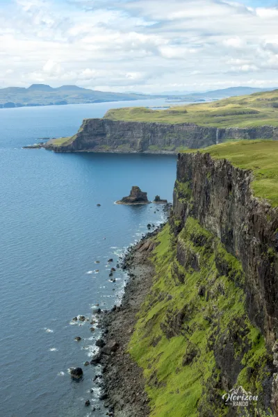 Magnifique côte de l'ile de Skye