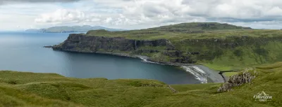 Panorama de la baie de Talisker