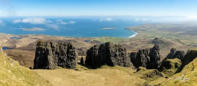 Quiraing et Staffin Bay Quiraing et Staffin Bay