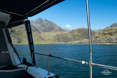 Bateau pour le Loch Coruisk Bateau pour le Loch Coruisk