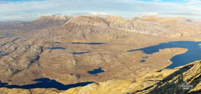 Arkle, Foinaven et Loch Stack Arkle, Foinaven et Loch Stack