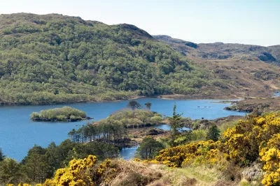 Glen Canisp et Loch Druim Suardalain Glen Canisp et Loch Druim Suardalain