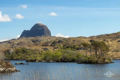 La silhouette caractéristique de Suilven La silhouette caractéristique de Suilven