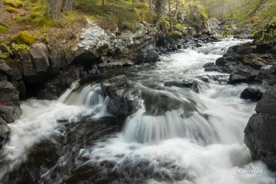Cascades de la rivière Inver Cascades de la rivière Inver